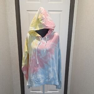 Colorful Tie-Dye Women's Hoodie